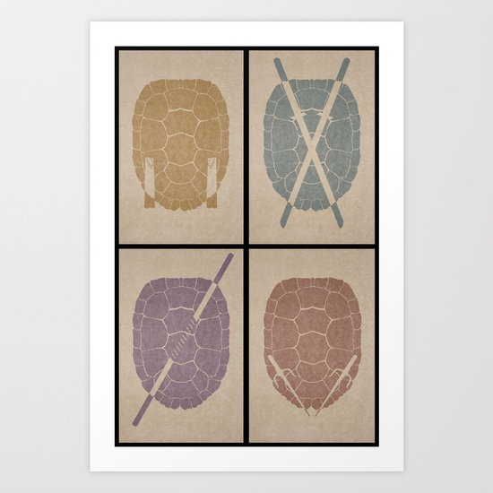 TMNT Art Print