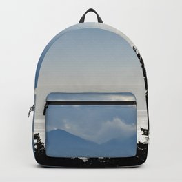 Vancouver Island Sky Backpack | Langford, Victoria, Hike, Mountains, Clouds, Pacific, Ocean, Pacificnorthwest, Photo, Zen 