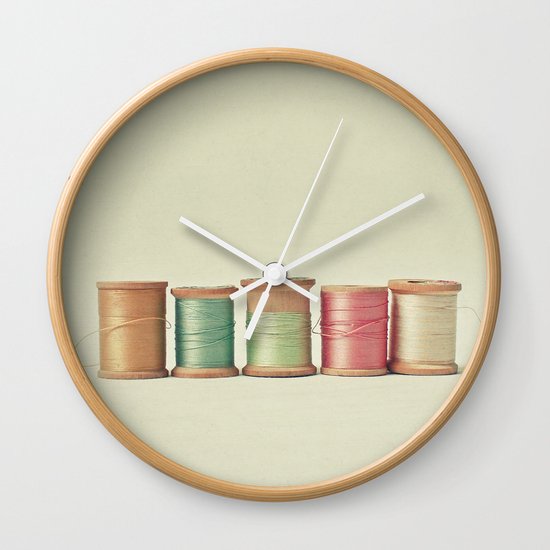 Five in a Row Wall Clock