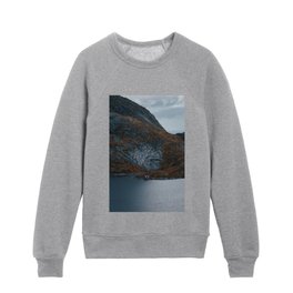 Remote Cabin - Landscape and Nature Photography Kids Crewneck