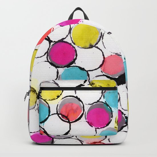 Circle Painting Backpack