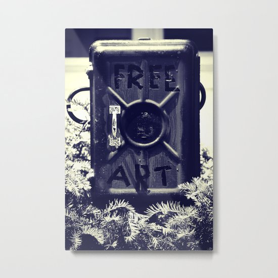 Free Art Metal Print