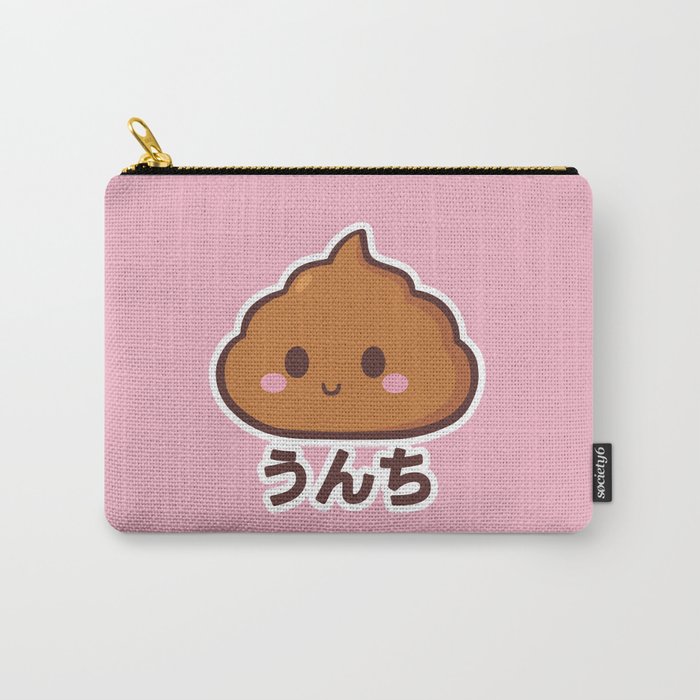 Happy poop Carry-All Pouch