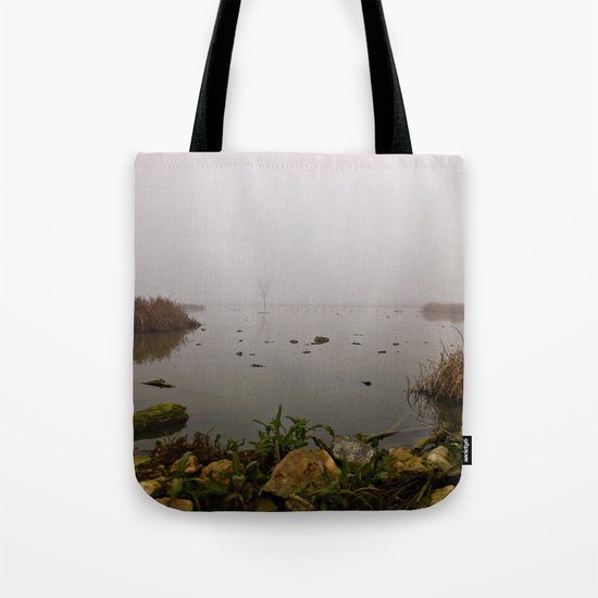 stone, water & fog Tote Bag