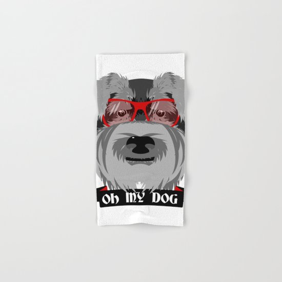Oh My Dog Hand & Bath Towel