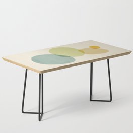 Abstraction_NEW_SUN_GEOMETRIC_ROCK_SHAPE_POP_ART_0228A Coffee Table