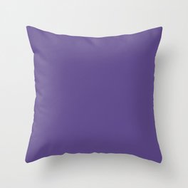 Ultra Violet Purple - Color of the Year 2018 Throw Pillow