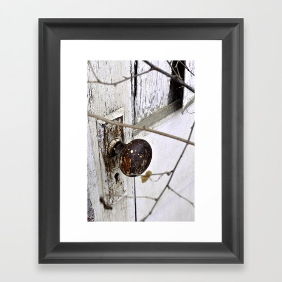 Hidden Door Framed Art Print