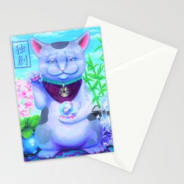 Creativity Cat Stationery Card