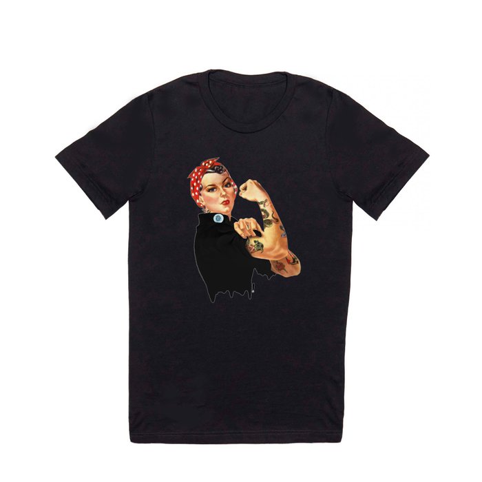 Tattooed Rosie the Riveter T Shirt