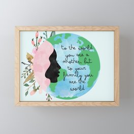 Mama Earth Framed Mini Art Print