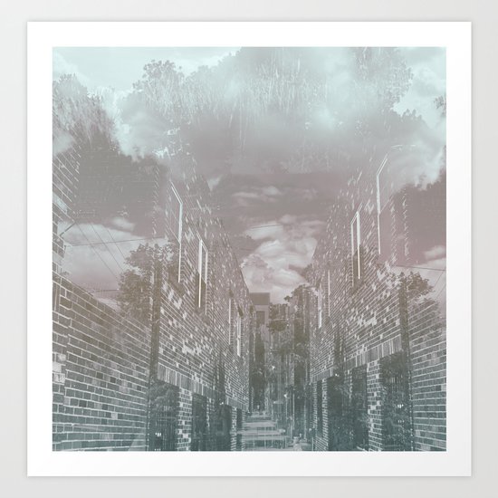 stagger Art Print
