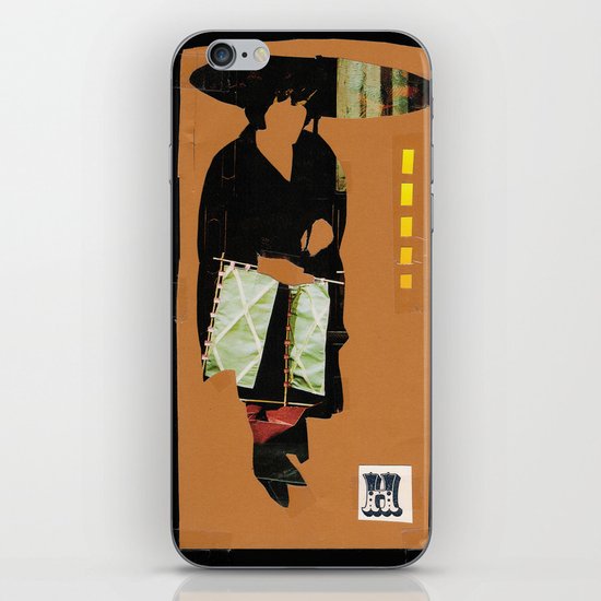 H Silhouette iPhone & iPod Skin