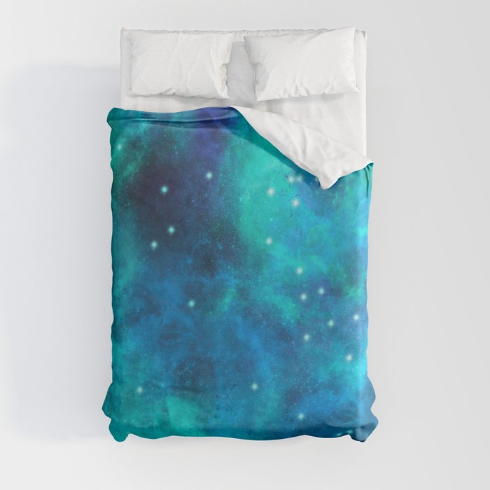 Nebula Galaxy Duvet Cover