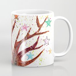 Star Tree Illustration Art Coffee Mug