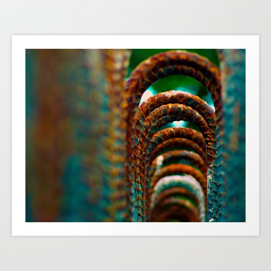 Rebar Art Print