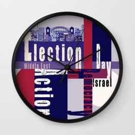 Election Day 4 Wall Clock