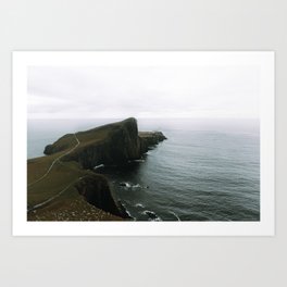 Neist Point Lighthouse II - Landscape Photography Art Print