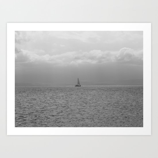 Amongst the Sea Art Print
