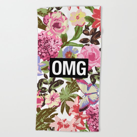 OMG Beach Towel