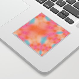 The colorful pattern Sticker