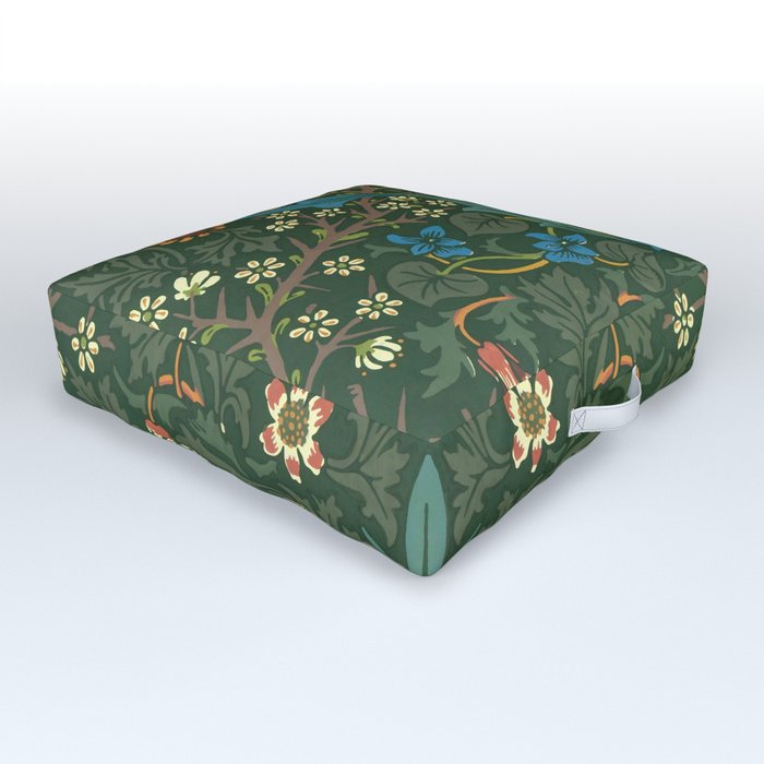 William Morris "Blackthorn" 1. Outdoor Floor Cushion