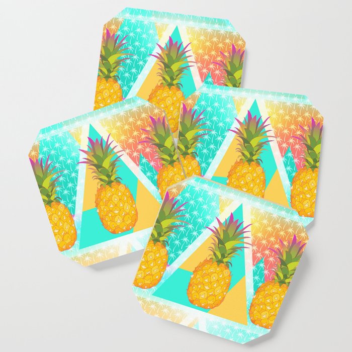 Pineapples Coaster