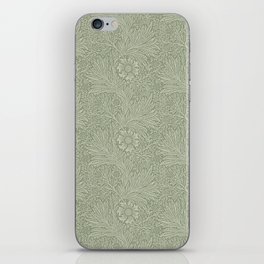 William Morris Marigold Sage Green iPhone Skin