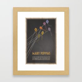 Mary Poppins Framed Art Print