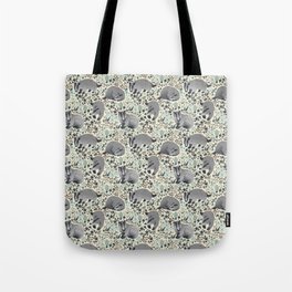 Badger pattern Tote Bag