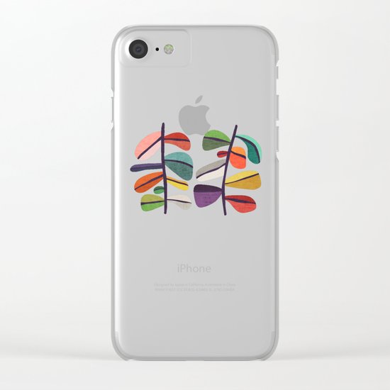 Plant specimens Clear iPhone Case
