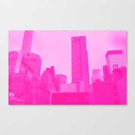 Pink NYC Canvas Print