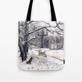Moscow. Russia. Patriarshie pounds. Tote Bag
