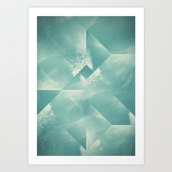 sky for walk Art Print
