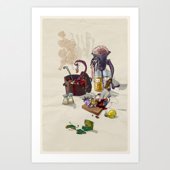 W.I.P. Art Print
