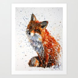 FOX Art Print