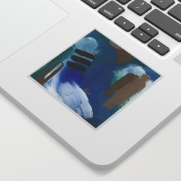 For You Abstract Acrylic Painting Sticker