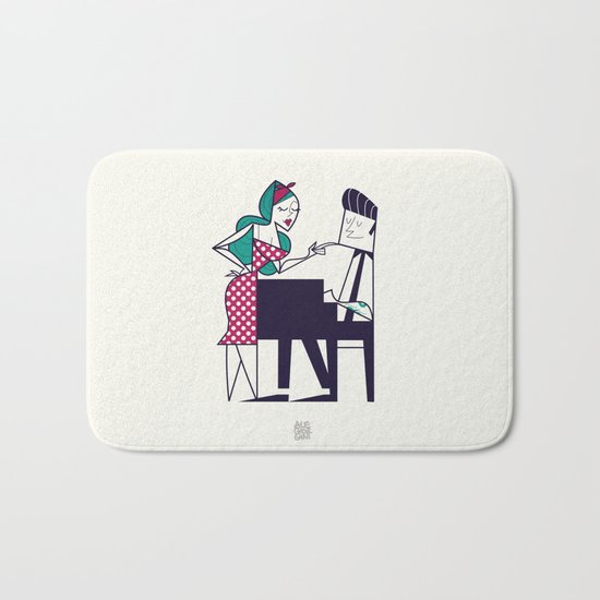 Play it again Bath Mat