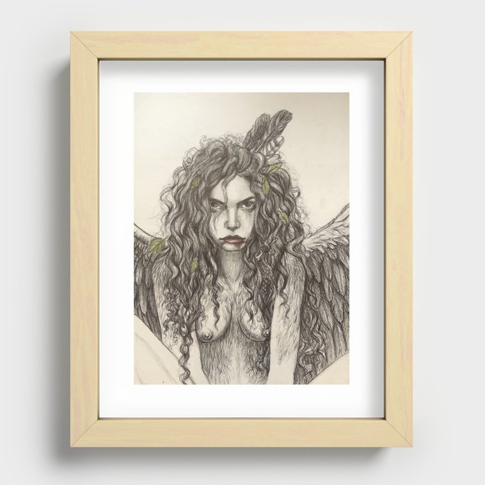The Madness of Mis Recessed Framed Print
