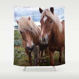 Wild Horses 2.0 Shower Curtain