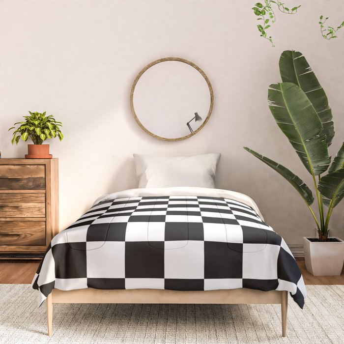 Checkered Flag Comforters By Mobii Society6