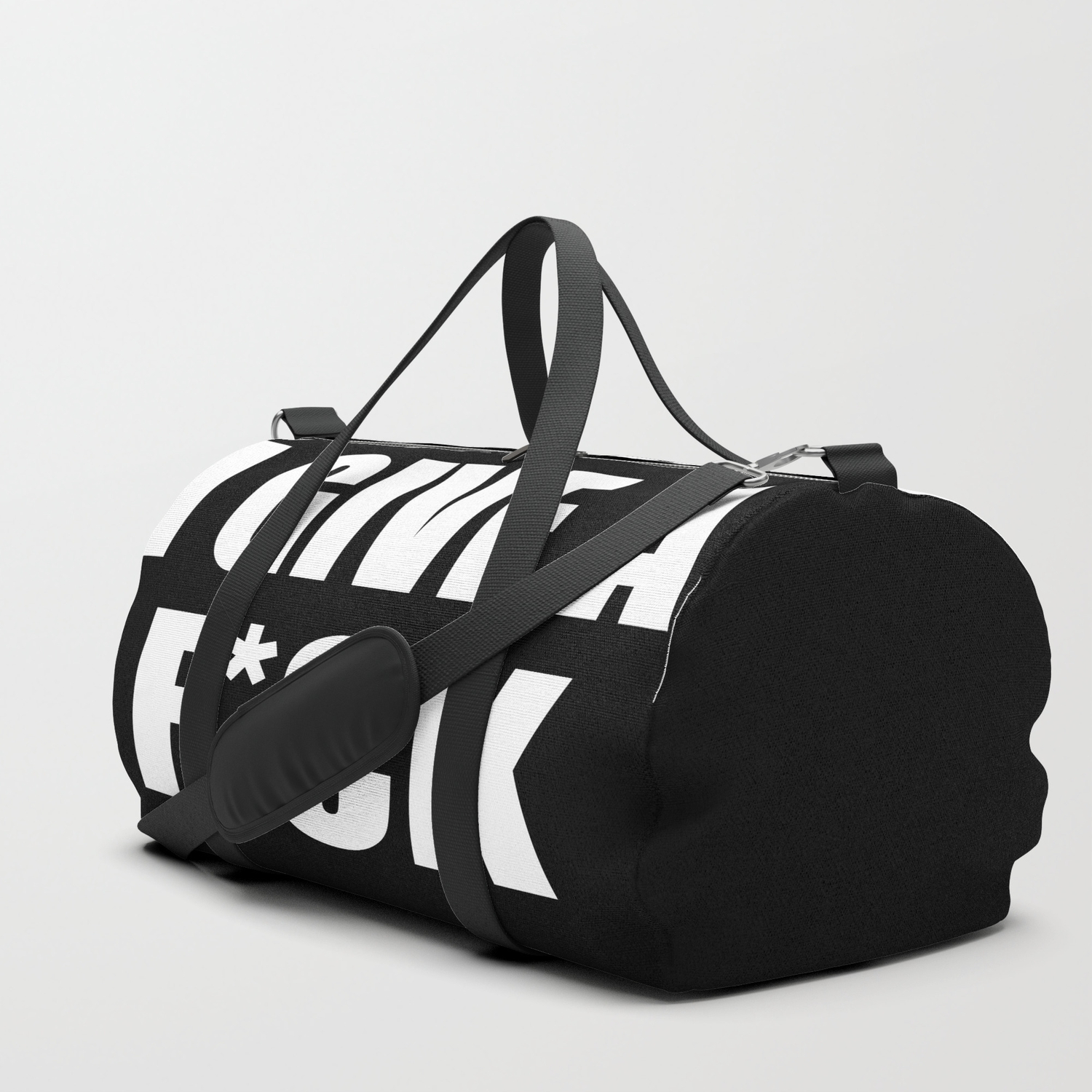 funny duffle bag
