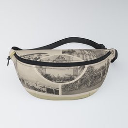 Vintage Photographic Print - San Diego (1916) Fanny Pack