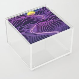 Neon Sunrise Acrylic Box