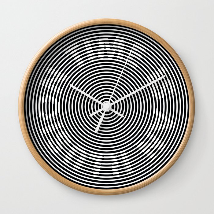 Time is an Illusion (Circle) Wall Clock