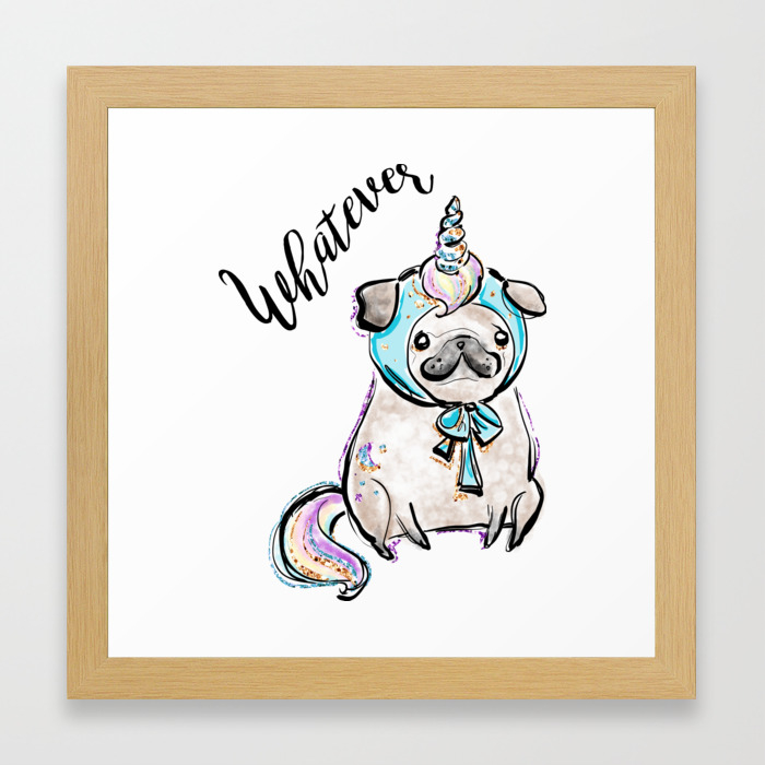 Funny Pug Unicorn Pug Funny Dog Cute Pug Cute Dog Puppy Dog