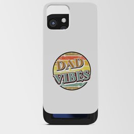Dad vibes retro sunset Fathersday 2022 gift iPhone Card Case
