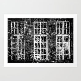 Vent Art Print | Architecture, Black and White, Photo 