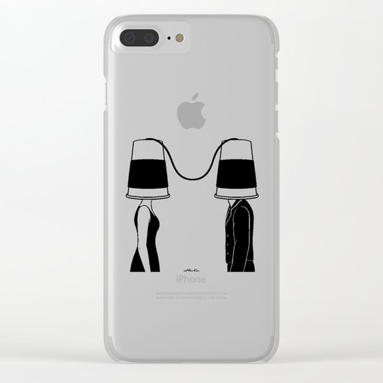 Wake-up Call Clear iPhone Case