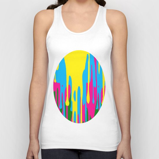 The paint has left the building Unisex Tank Top